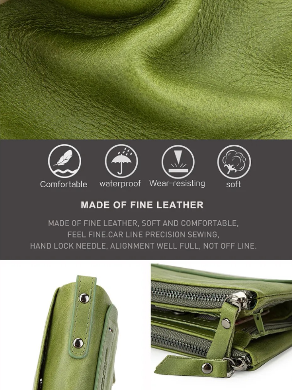 CompactWallet - Portefeuille Compact Double Zip