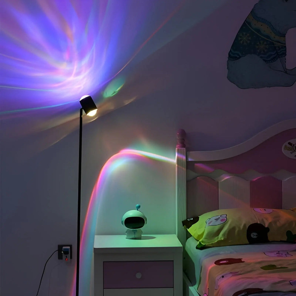 Dravora - USB Projector Night Light with Mesmerizing Colors