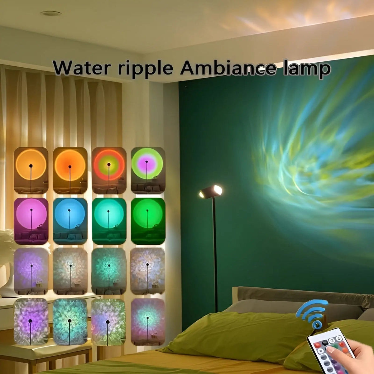 Dravora - USB Projector Night Light with Mesmerizing Colors