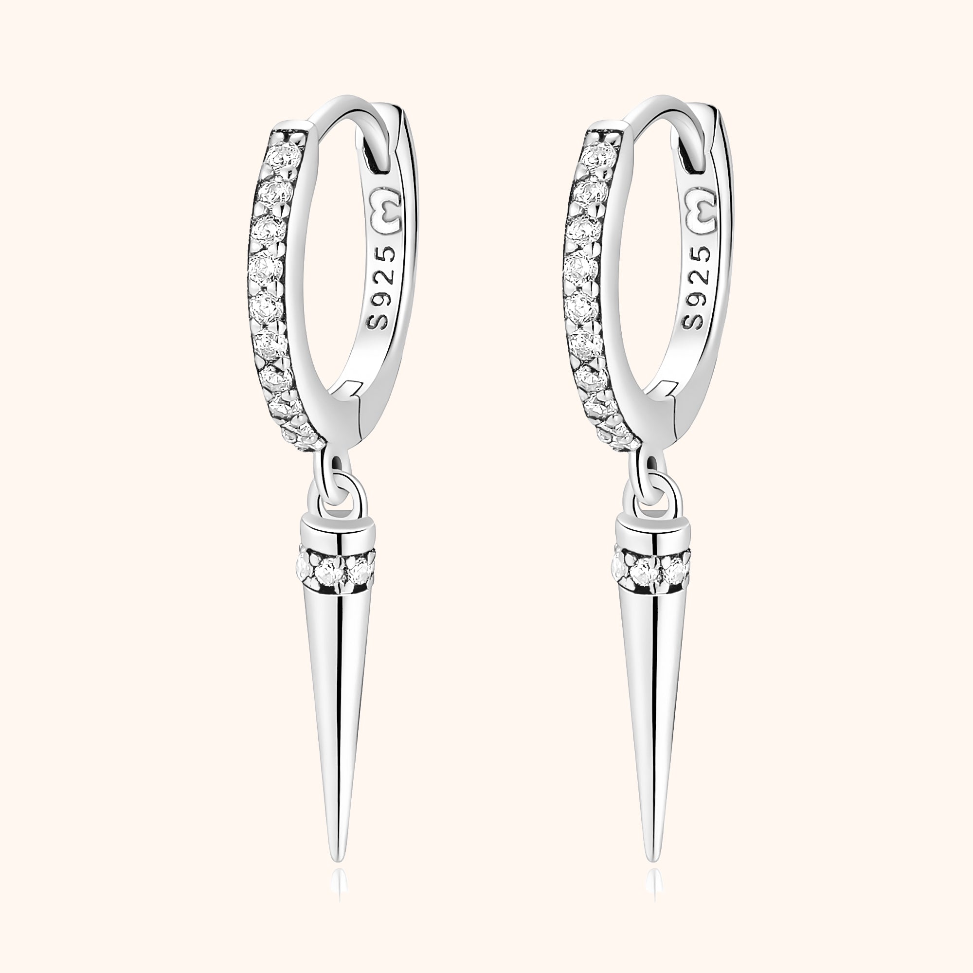 Sophia - Chic Zirconia Drop Earrings