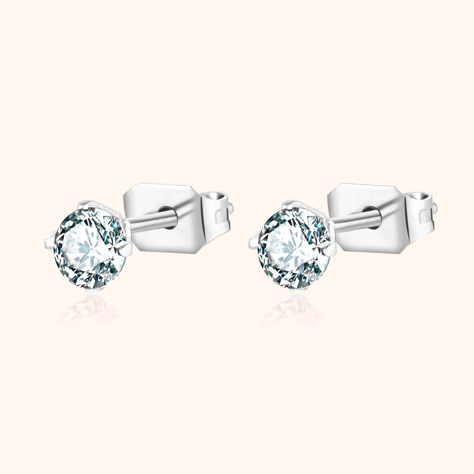 Mira - Mini Stud Earrings with Sparkling Zirconia