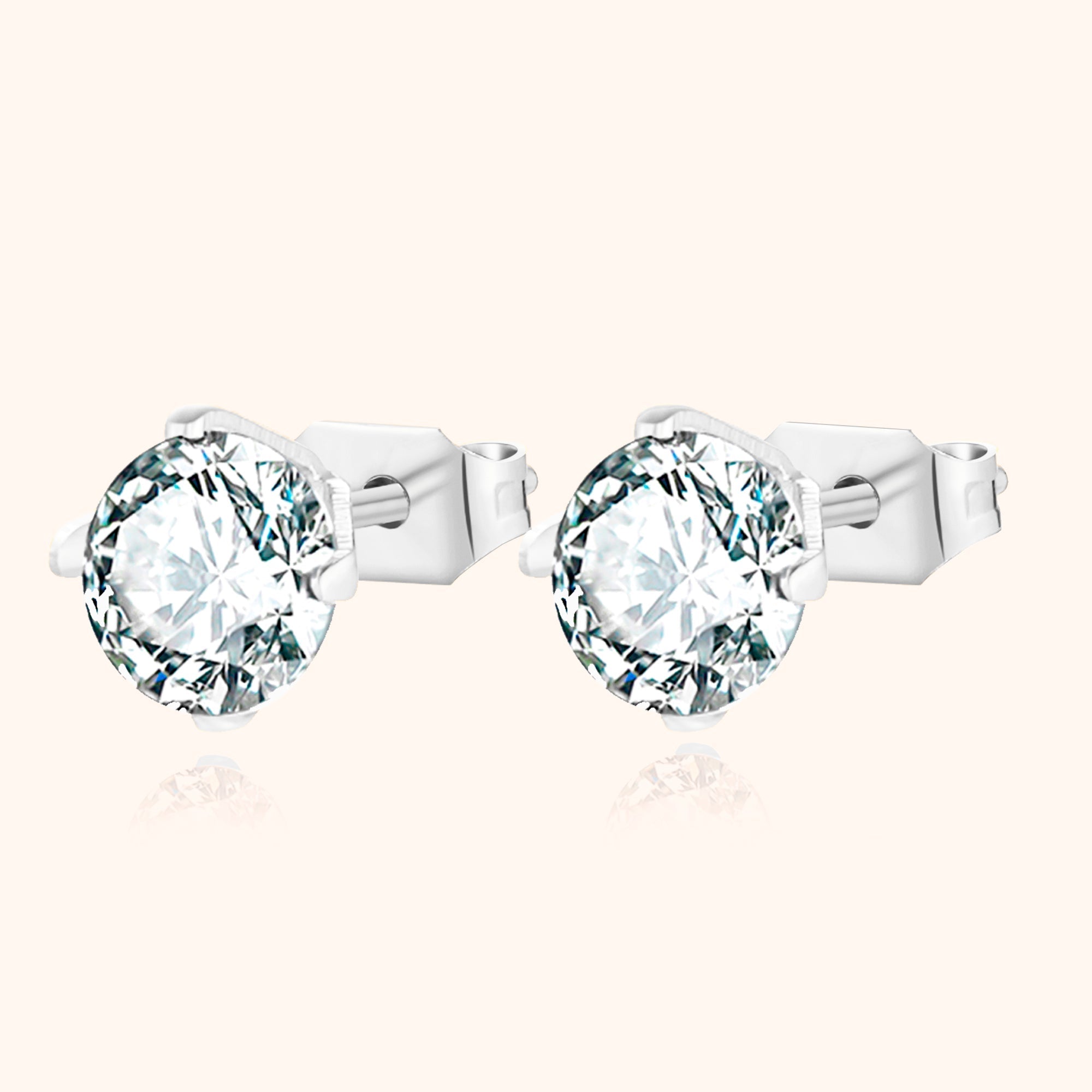 Mira - Mini Stud Earrings with Sparkling Zirconia