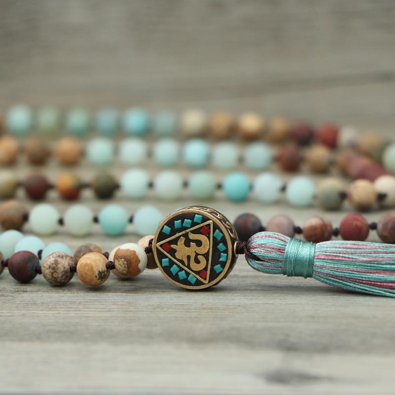 Anaya - Collier mala de méditation à 108 perles