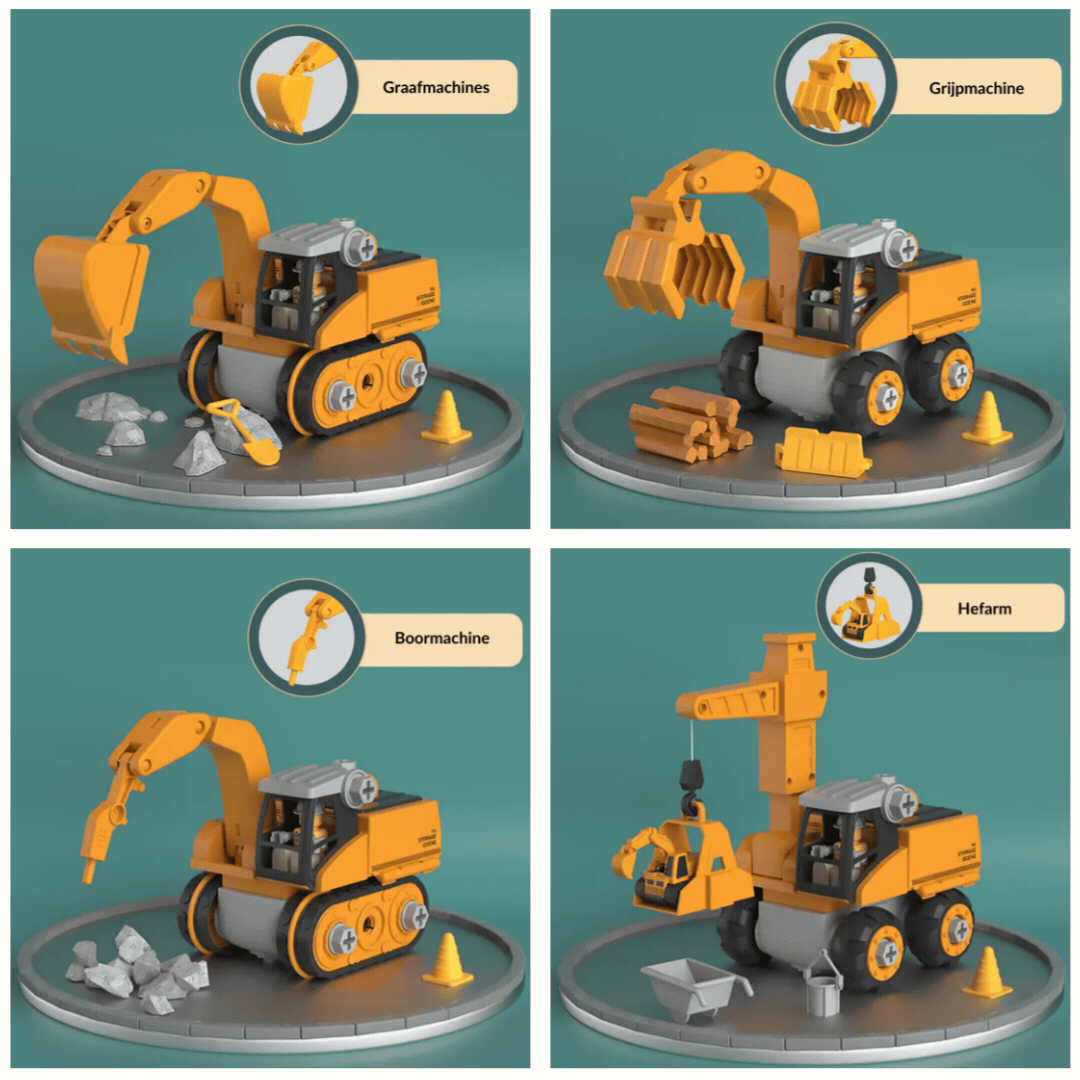 ConstructoKids - Creative Construction Play Set for Kids