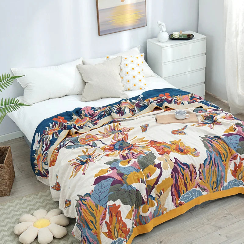 LuxeMorticia - Soft & Elegant Bed Blanket