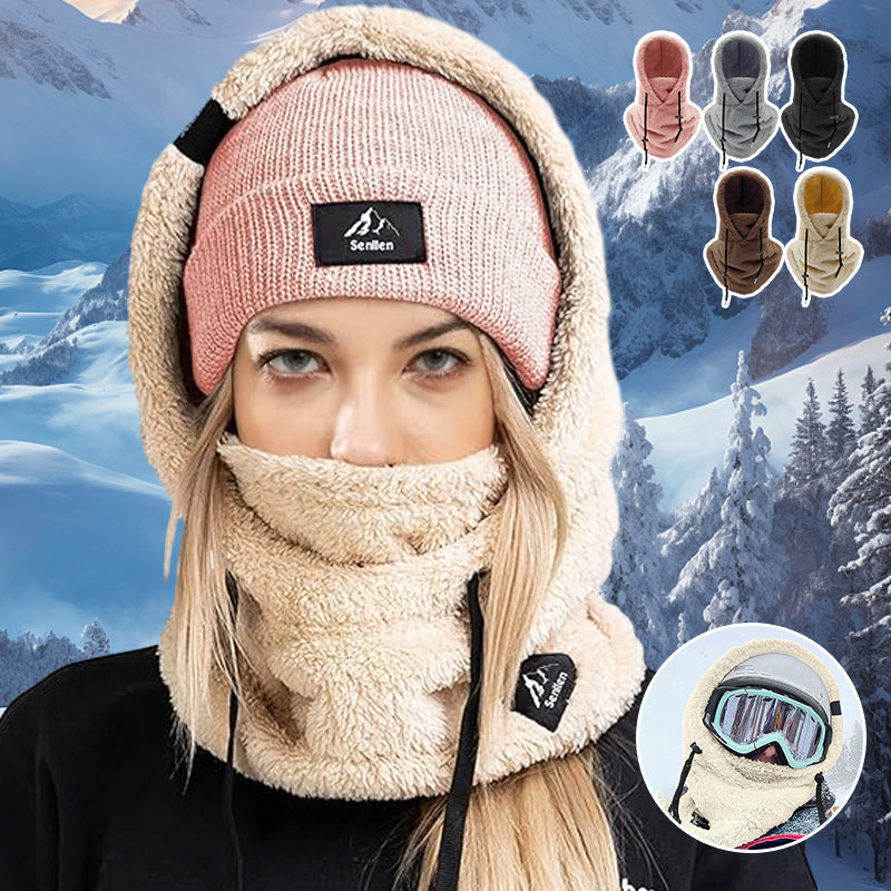 FrostGuard - 3-in-1 Windproof Winter Hat for -20C