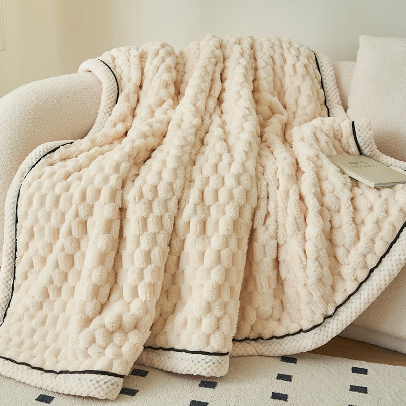 Velvet Luxe Throw - Ultra-Soft Blanket for Sofa and Bed