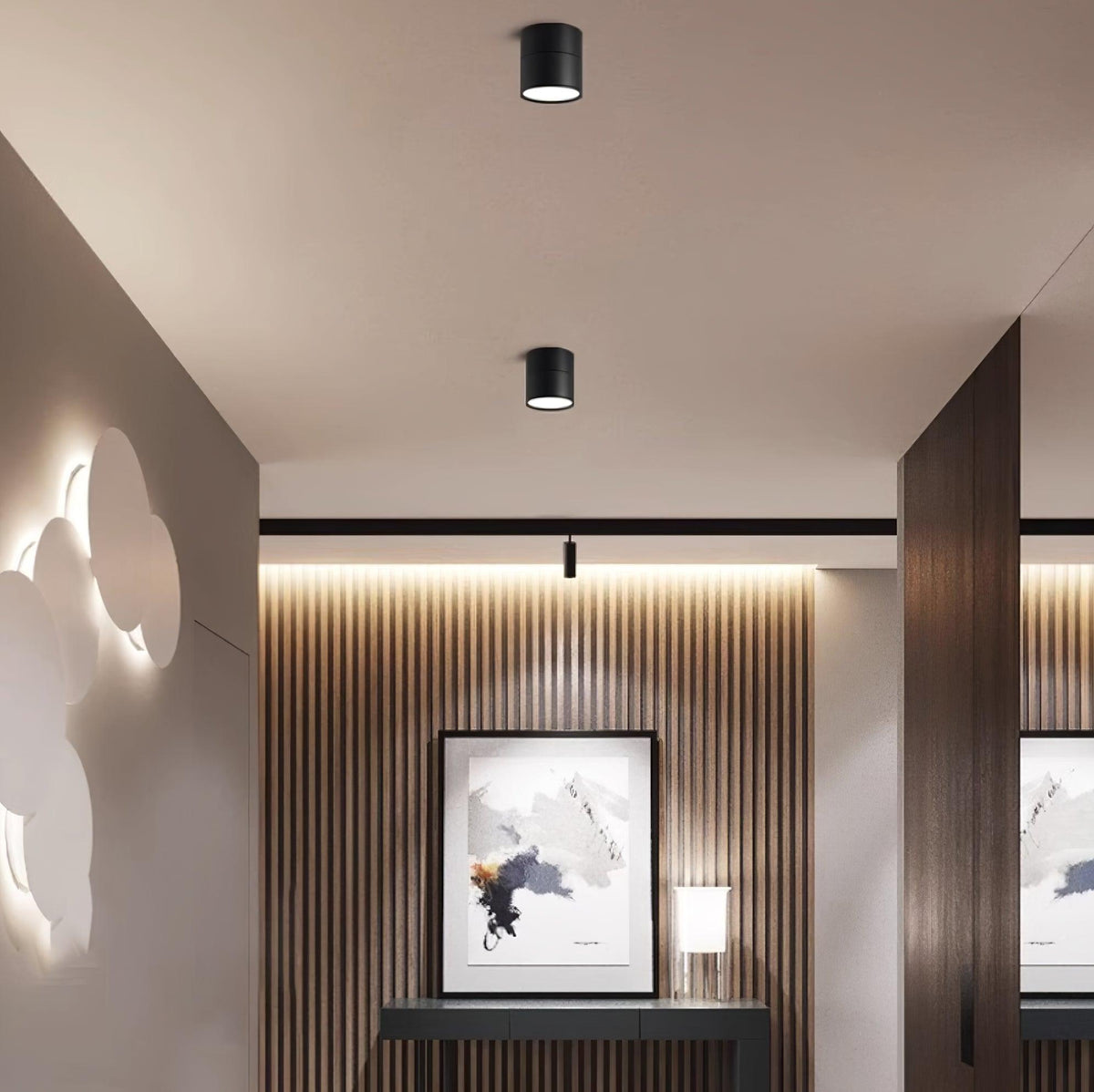 SavvinaLicht - Adjustable LED Ceiling Light