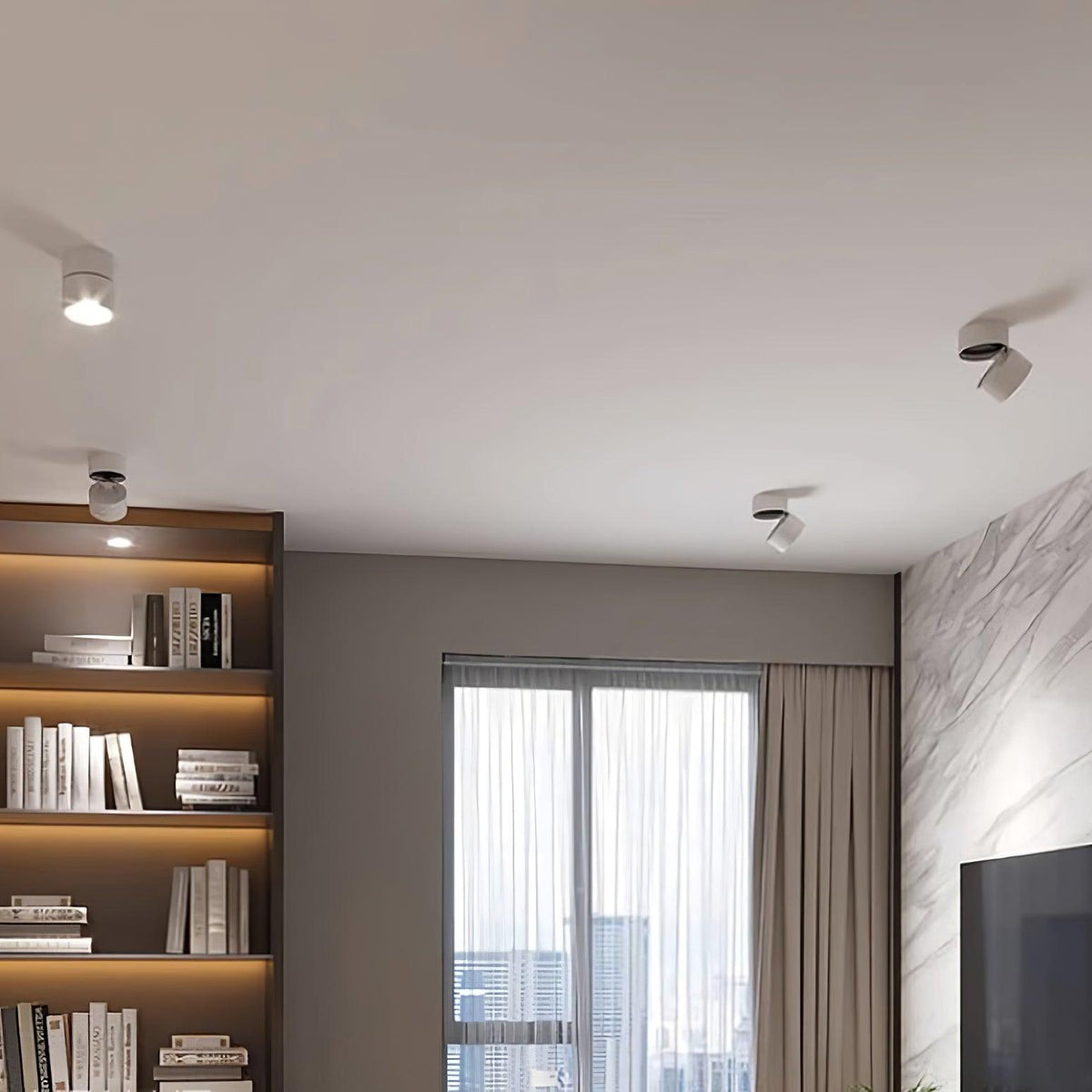 SavvinaLicht - Adjustable LED Ceiling Light