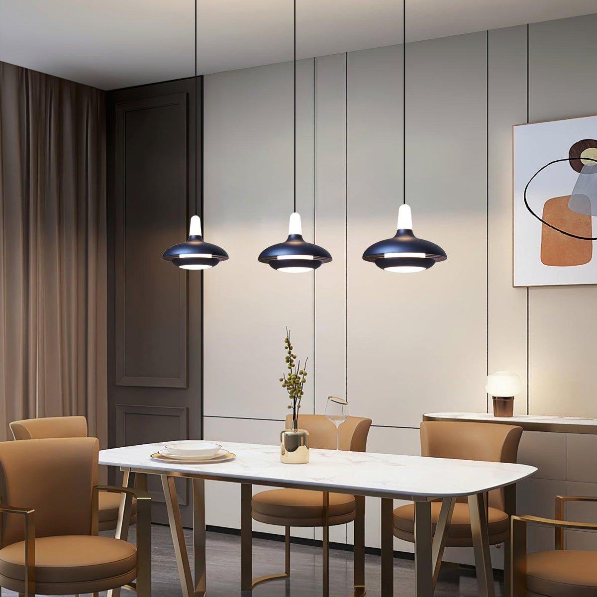 SoleilTropical Pendant Light - Modern Minimalist LED