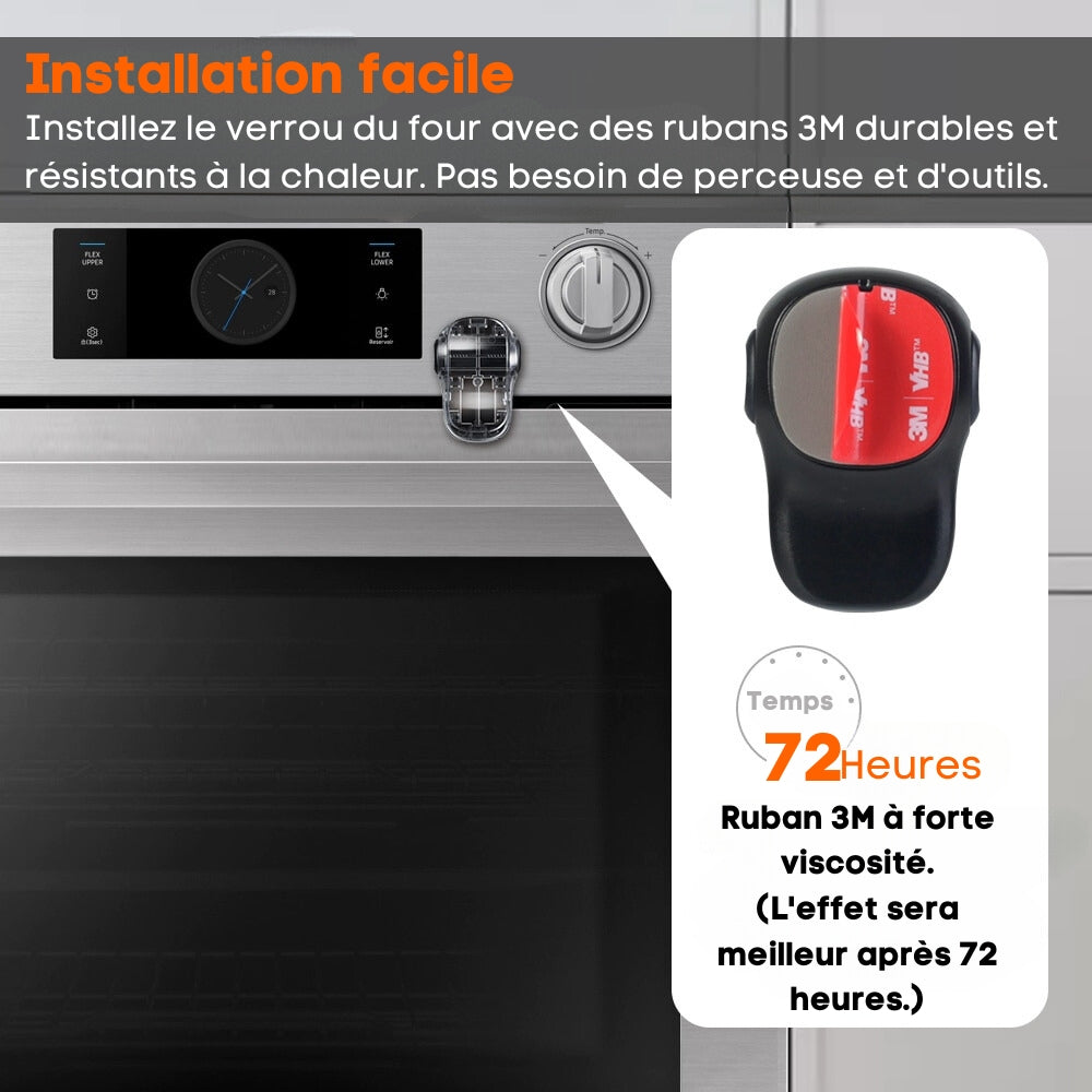 OvenLock - Child Safety Oven Door Lock