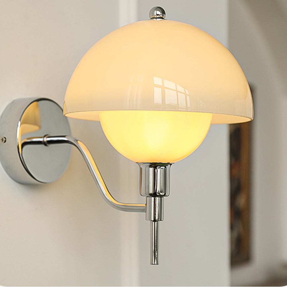 Rivelle - French Mushroom Glass Wall Sconce