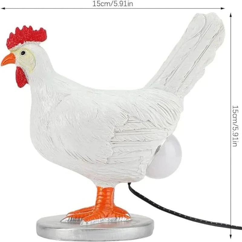ChickLite - Lampe de Table Poule Ludique