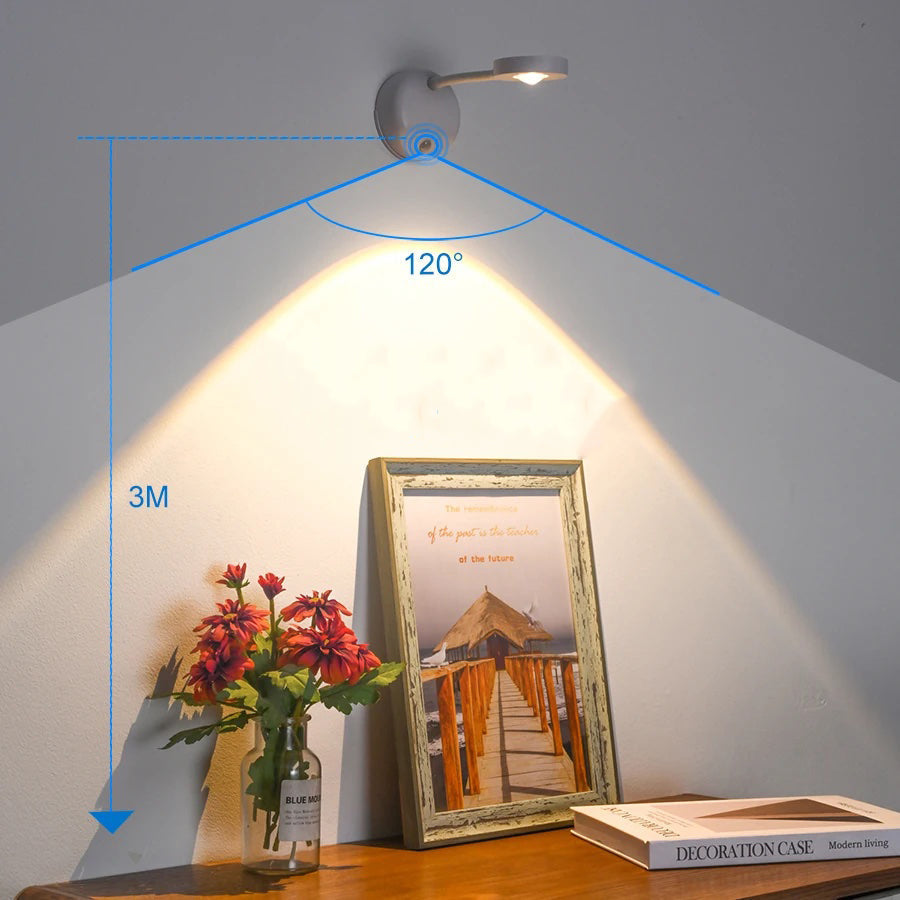 Gallery Light - Applique murale sans fil rechargeable et tactile