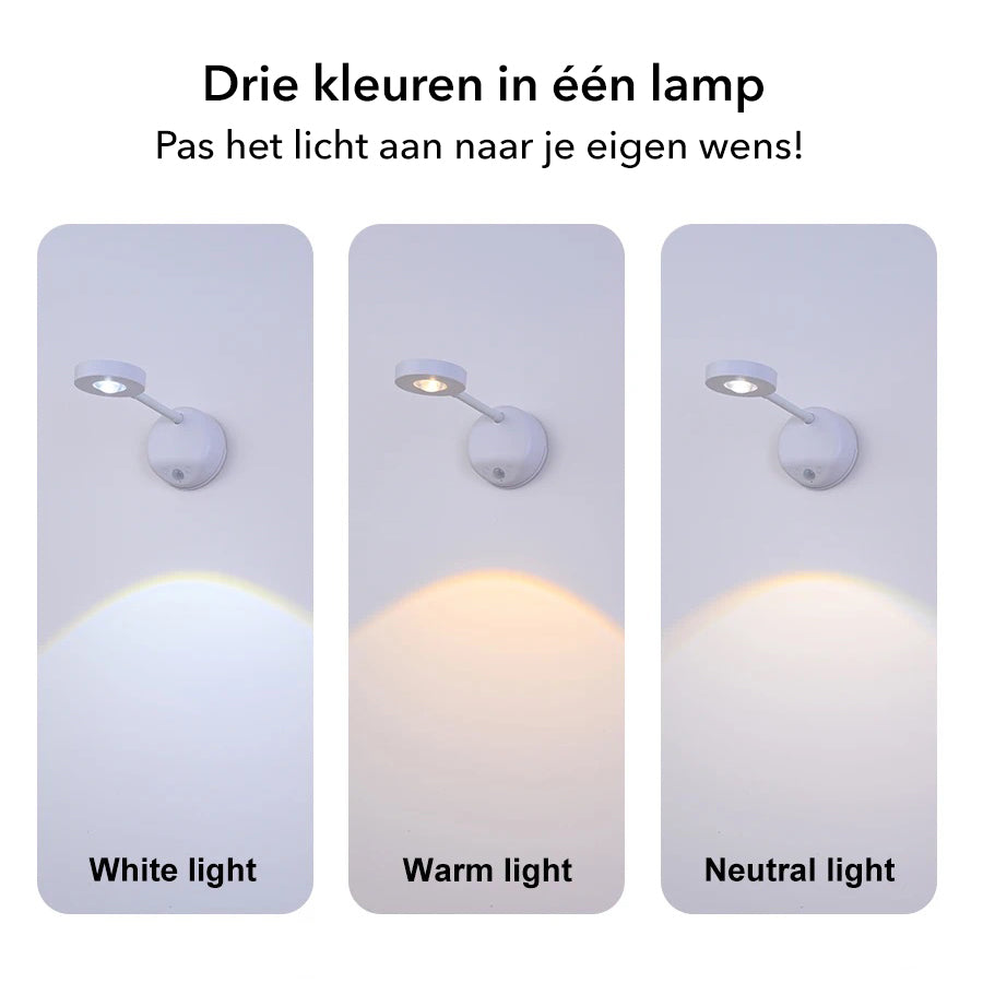 Gallery Light - Applique murale sans fil rechargeable et tactile