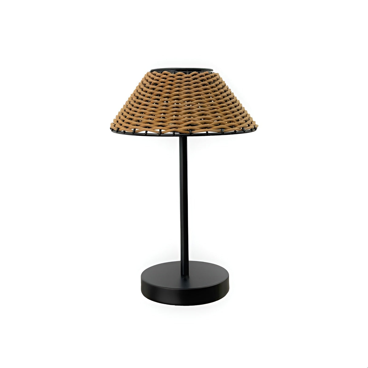 GardenWoven - Woven Solar Table Lamp for Garden and Balcony
