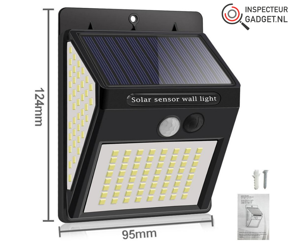 Solar LED Motion Light - Wireless Motion-Sensor Garden Lighting
