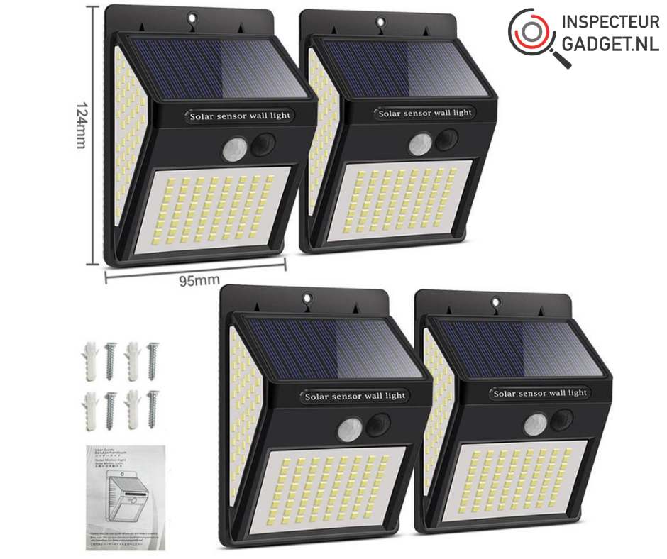 Solar LED Motion Light - Wireless Motion-Sensor Garden Lighting