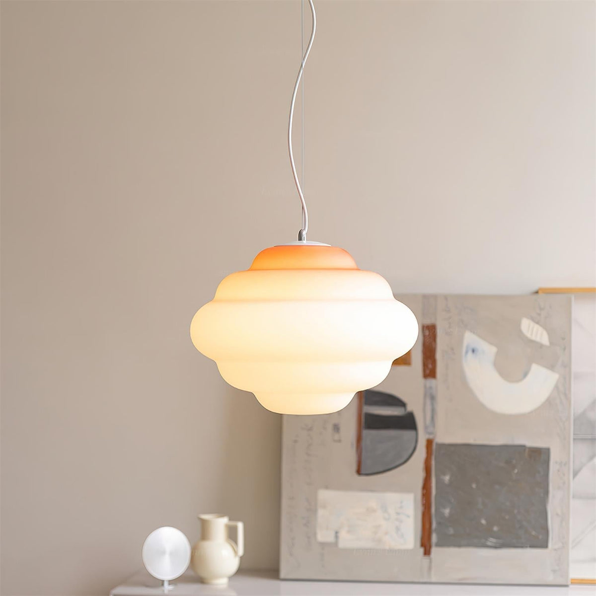 Nuage - Frosted Glass Cloud Pendant Light