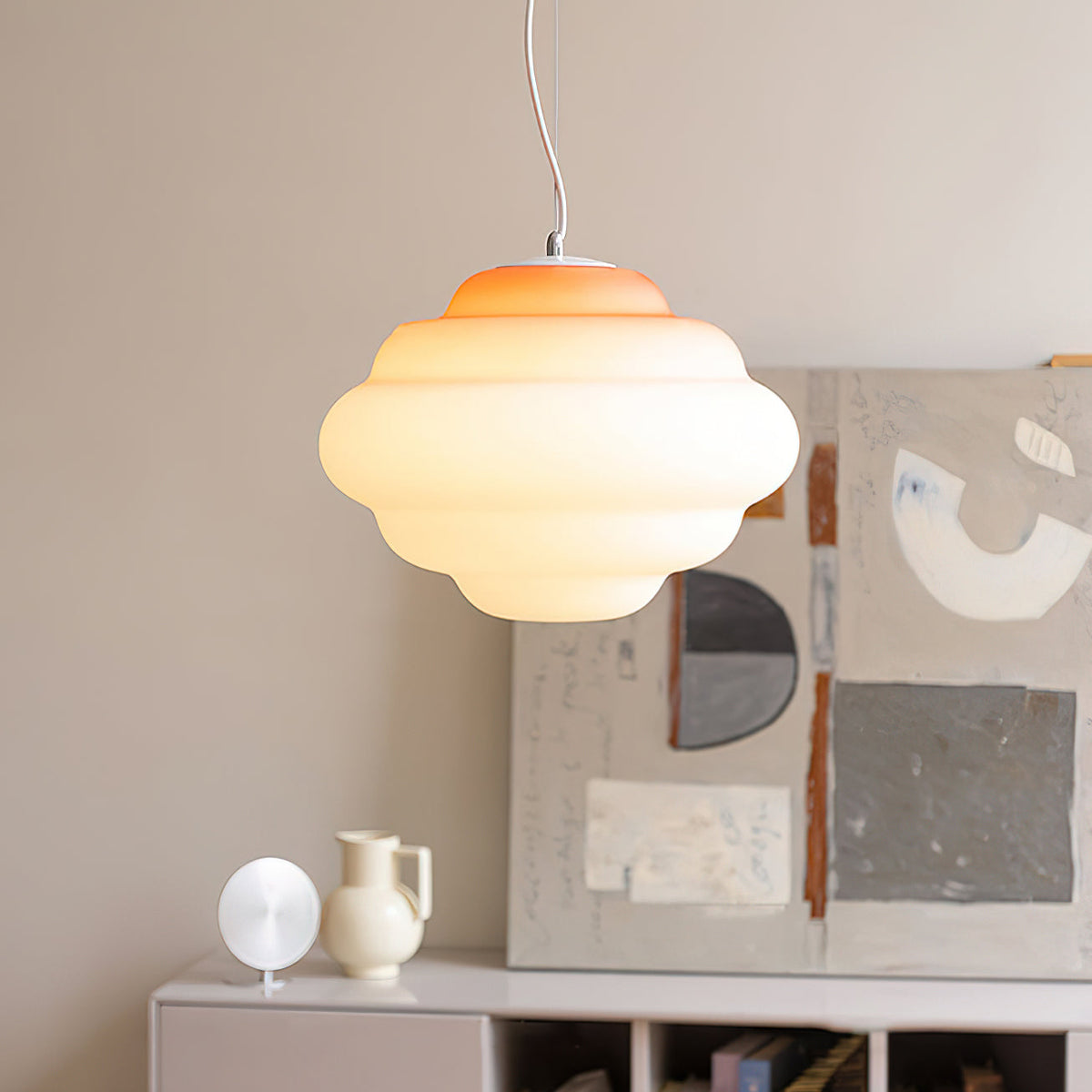 Nuage - Frosted Glass Cloud Pendant Light
