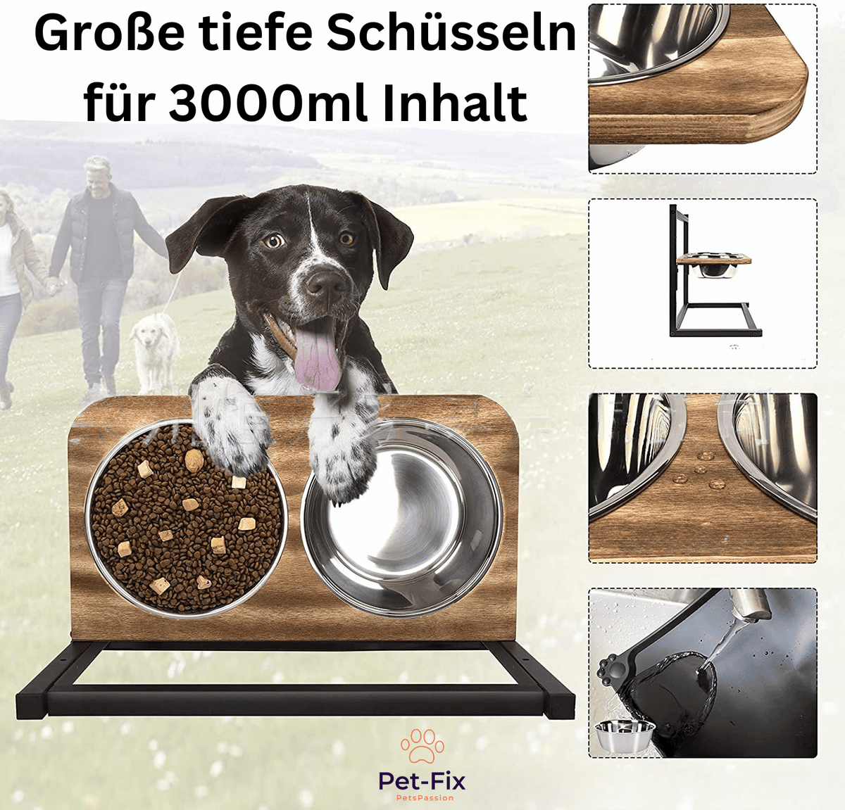 SnackHaven - Luxury Raised Feeding Station for Dogs