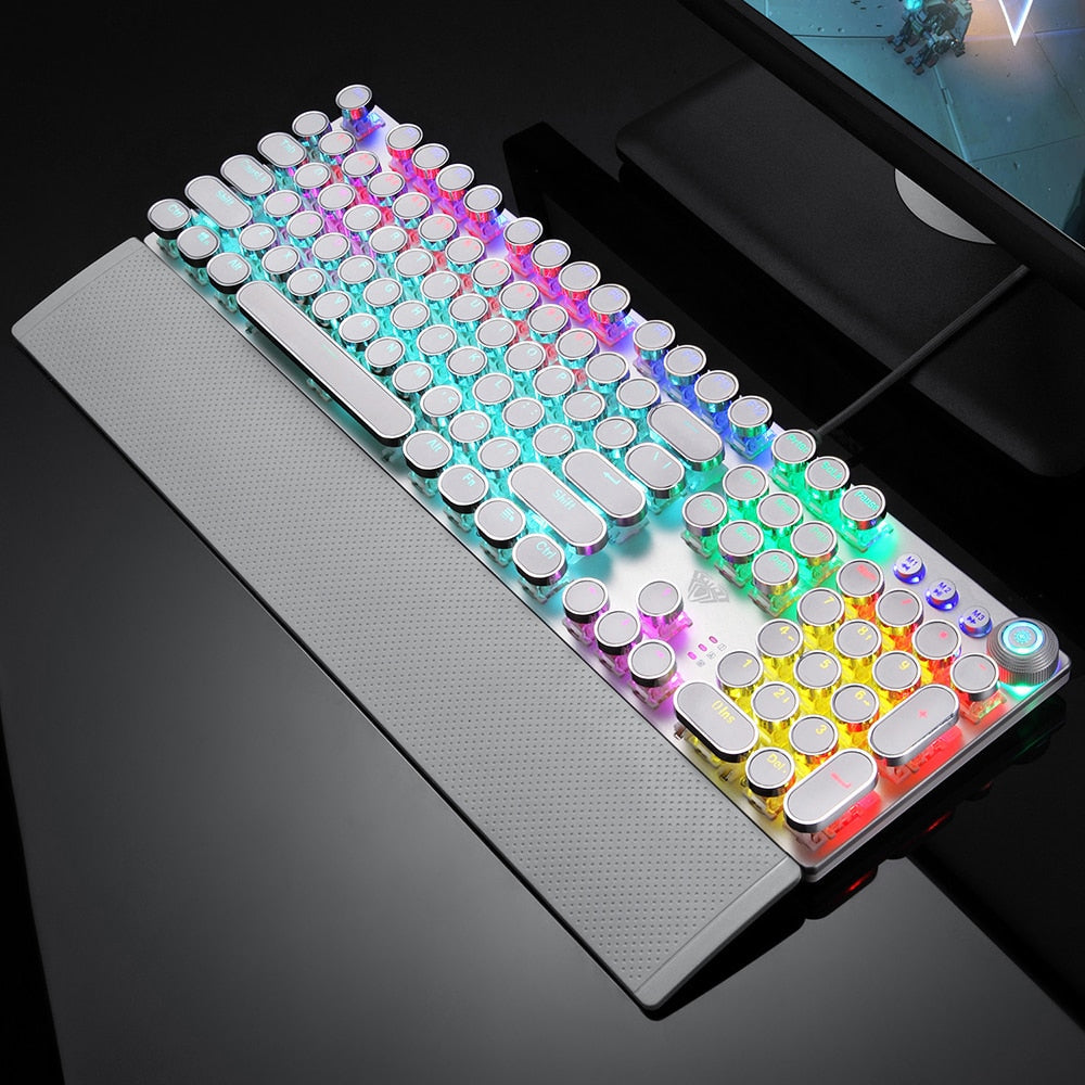 PunkType Mechanical Keyboard - Typage Rapide et Stylé