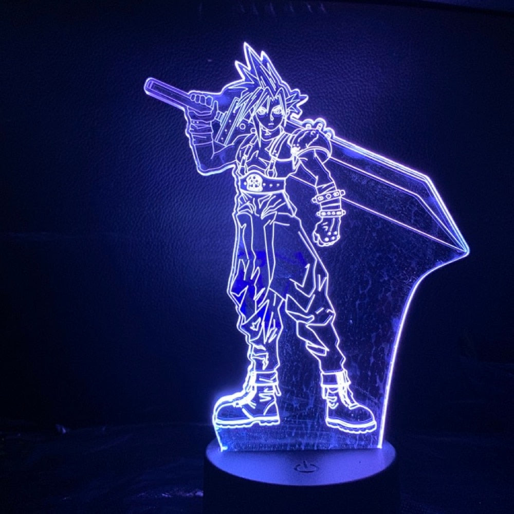 3D Fantasy Lamp - LED Optical Illusion Night Light in 7 Colors