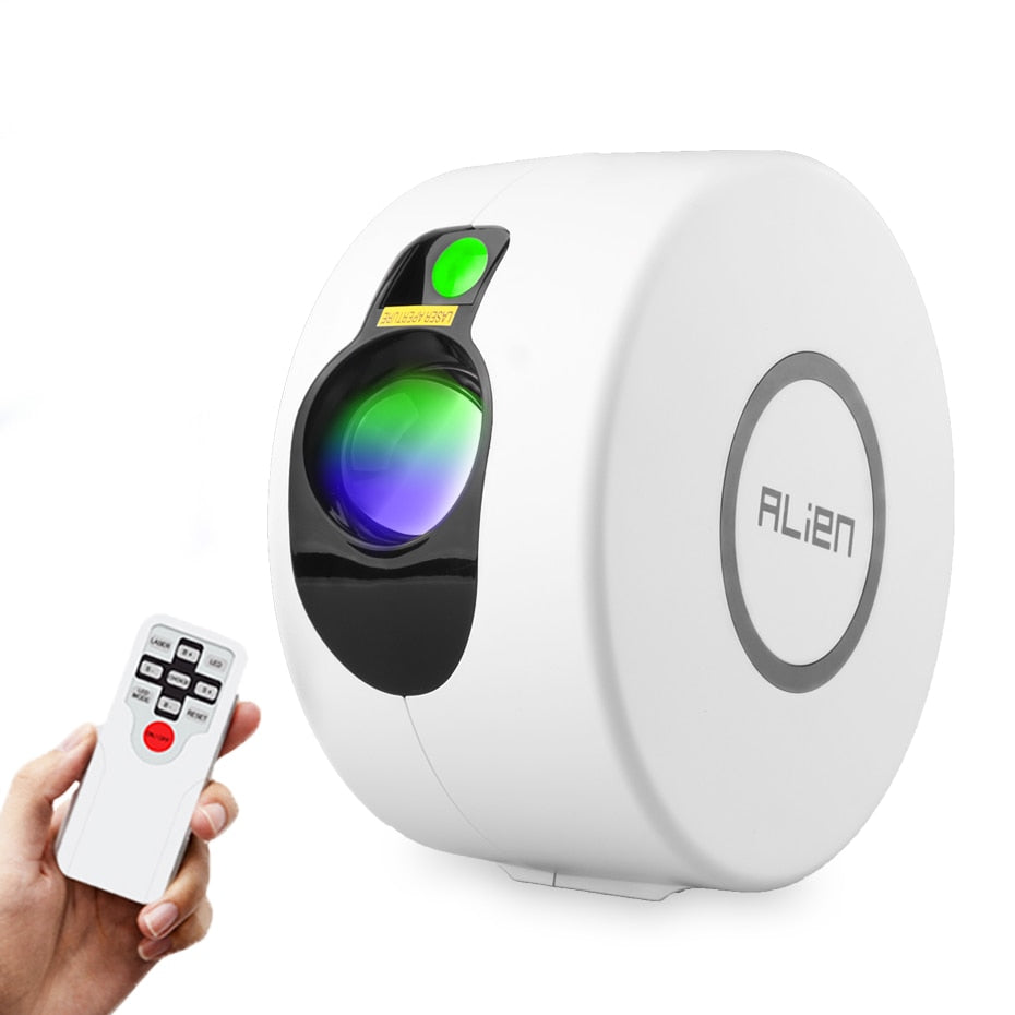 Alien Galaxy Laser Projector Deluxe - Starry Sky Ambient Light Projector
