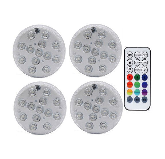 Multi-Color LED Light Waterproof - Remote-Controlled RGB Ambient Lighting