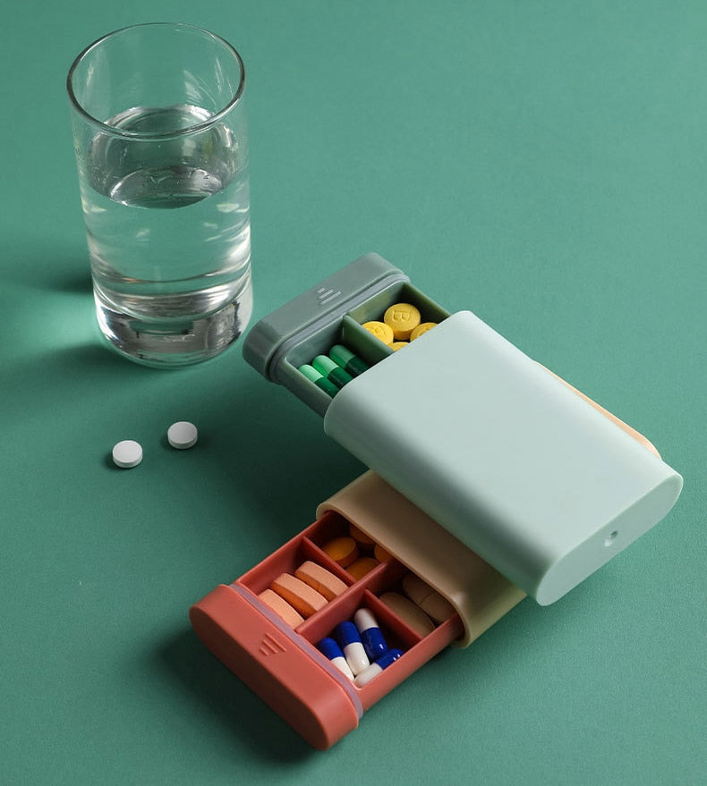 NordicPill - Boîte à Suppléments Compacte et Stylée