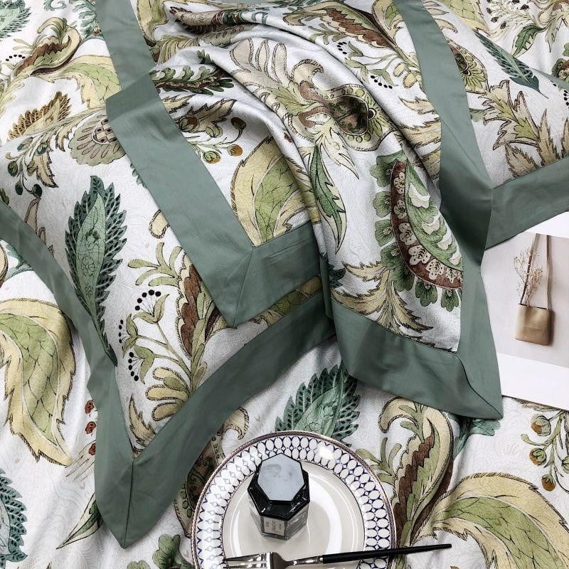 Verdant Paisley - Egyptian Cotton Paisley Duvet Cover Set