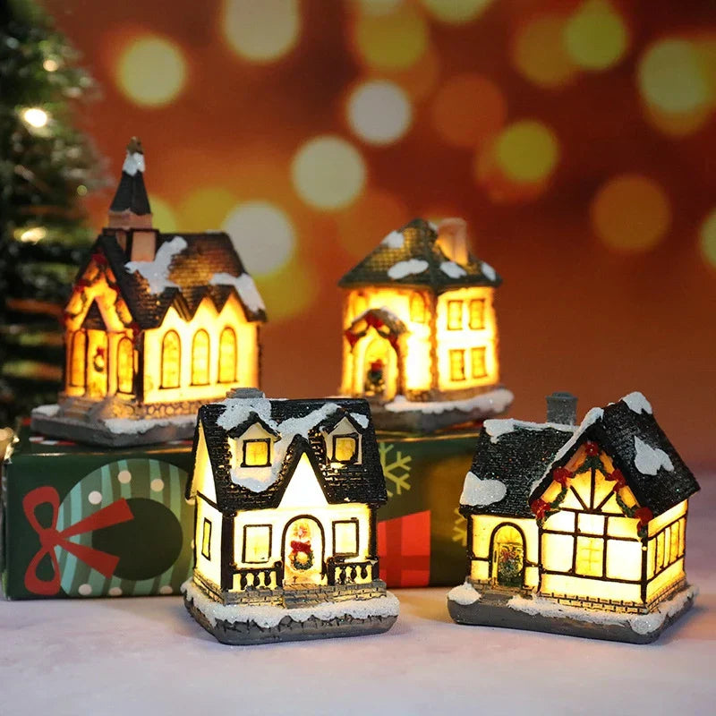 MagicalGlow Light - Decorative LED House Lamp for Christmas