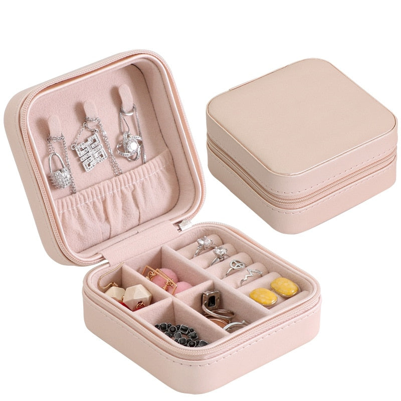 Vegan Jewelrybox - Travel Jewelry Case in Vegan Leather