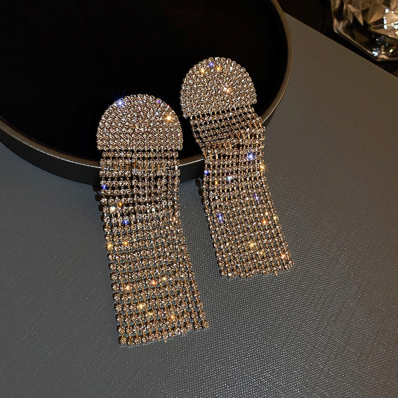 Boucles d'Oreilles Statement Luxe - Acier Inox