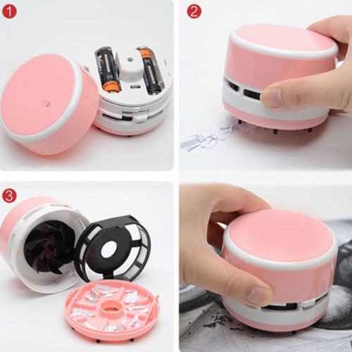 WhiskVac - Portable Cordless Mini Vacuum for Desk and Car