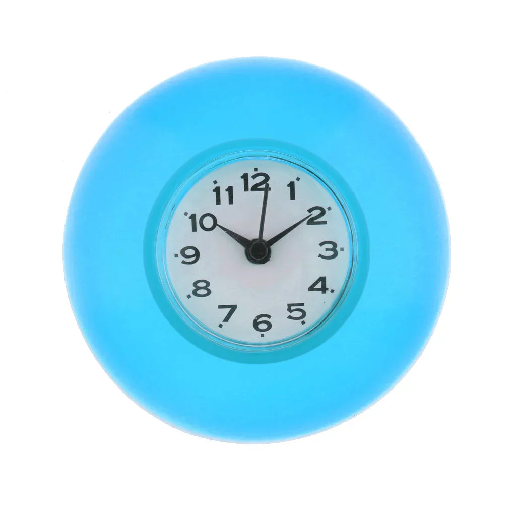 WaterProofClock - Compact Suction Cup Clock for the Bathroom