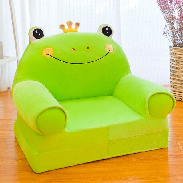 ComfyFold - Foldable Kids Sofa in Soft, Cozy Velvet