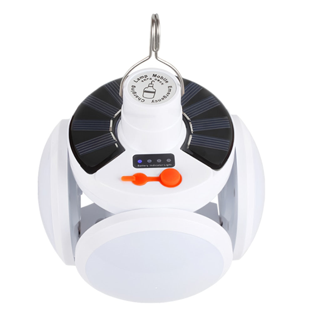 SolarGlow - Lanterne Solaire Portable Stylée Extérieur