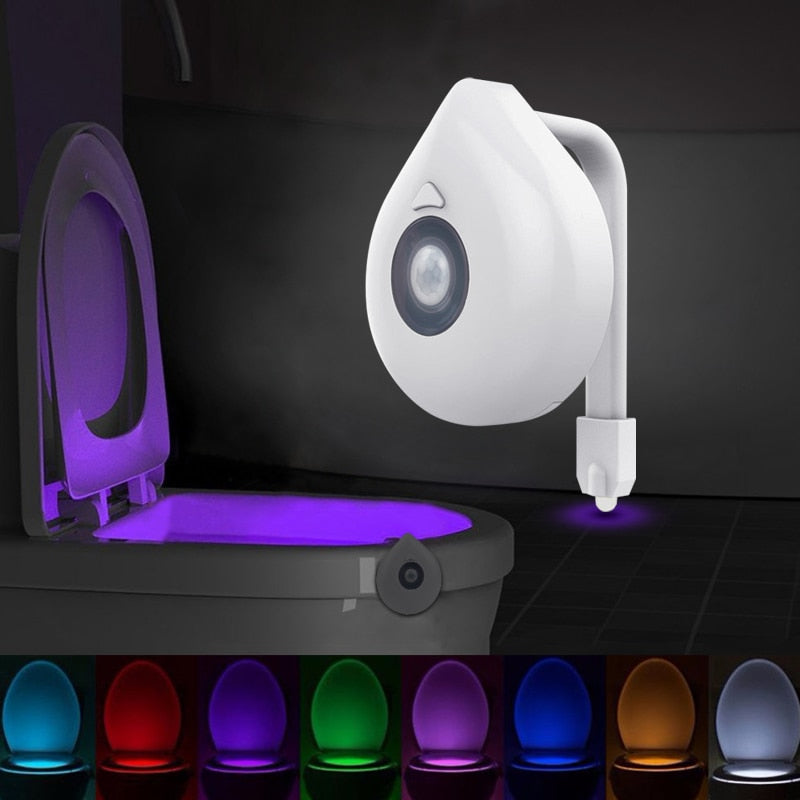 Discotoilet - Motion Sensor LED Toilet Night Light