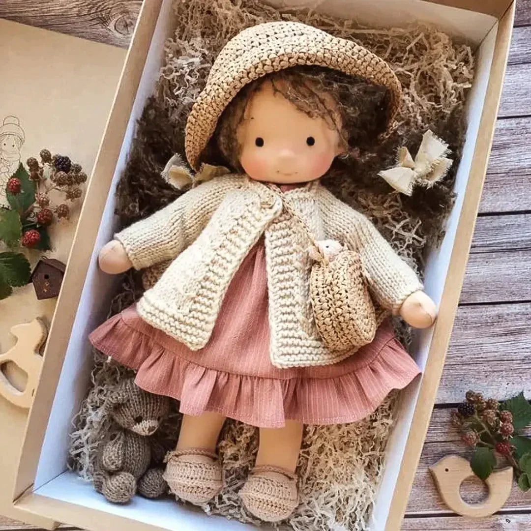 Kiki - Handmade Soft Doll for Imaginative Play