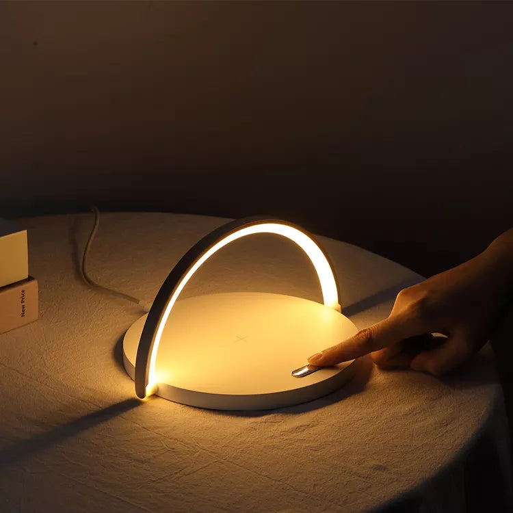 Chargelight 3-in-1 - LED Lamp with Wireless Charger and Phone Stand