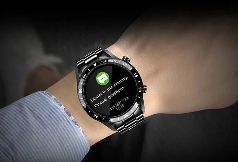 LuxeFit Watch - Smartwatch Premium Multifonction