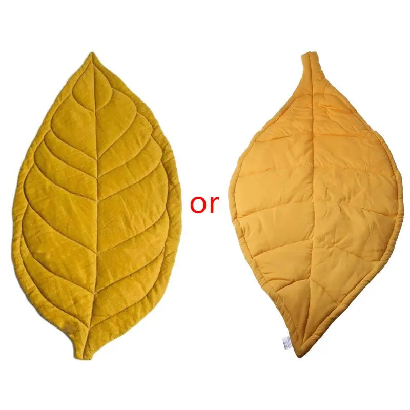 Leafy Comfort Baby Play - Cozy Leaf-Shaped Baby Play Mat