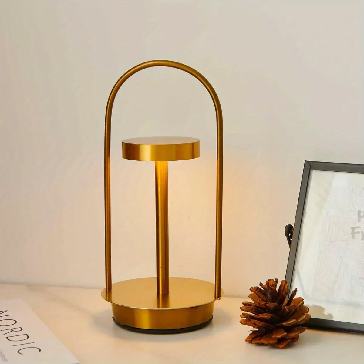 Tuvara - Portable Cordless Table Lamp for a Refined Ambiance
