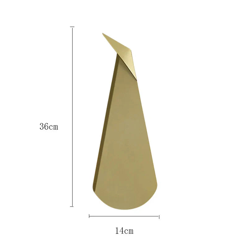 ElegantLuxe - Modern LED Peacock Feather Wall Sconce