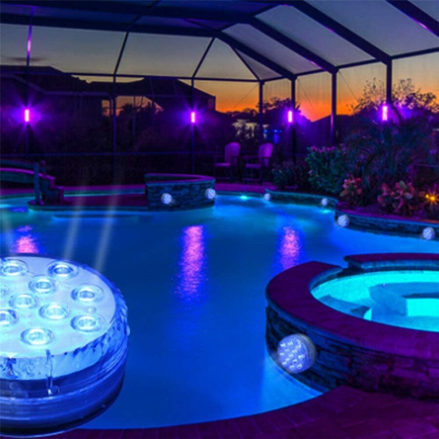 Multi-Color LED Light Waterproof - Remote-Controlled RGB Ambient Lighting