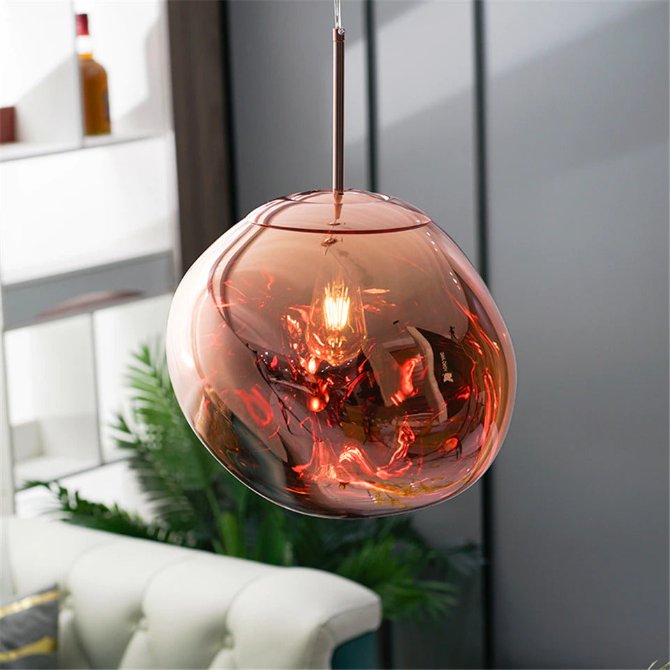 Chroma Glow - Colorful Pendant Light with Elegant Design
