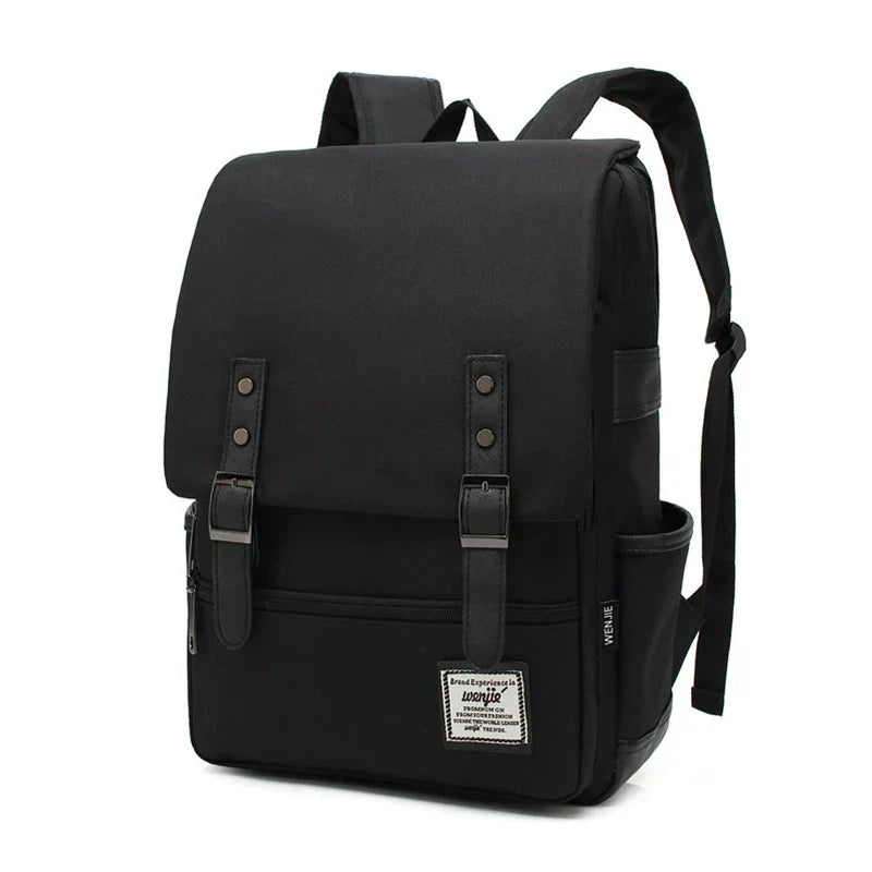Vintage Oxford - Water-Resistant Backpack for Students and Travelers