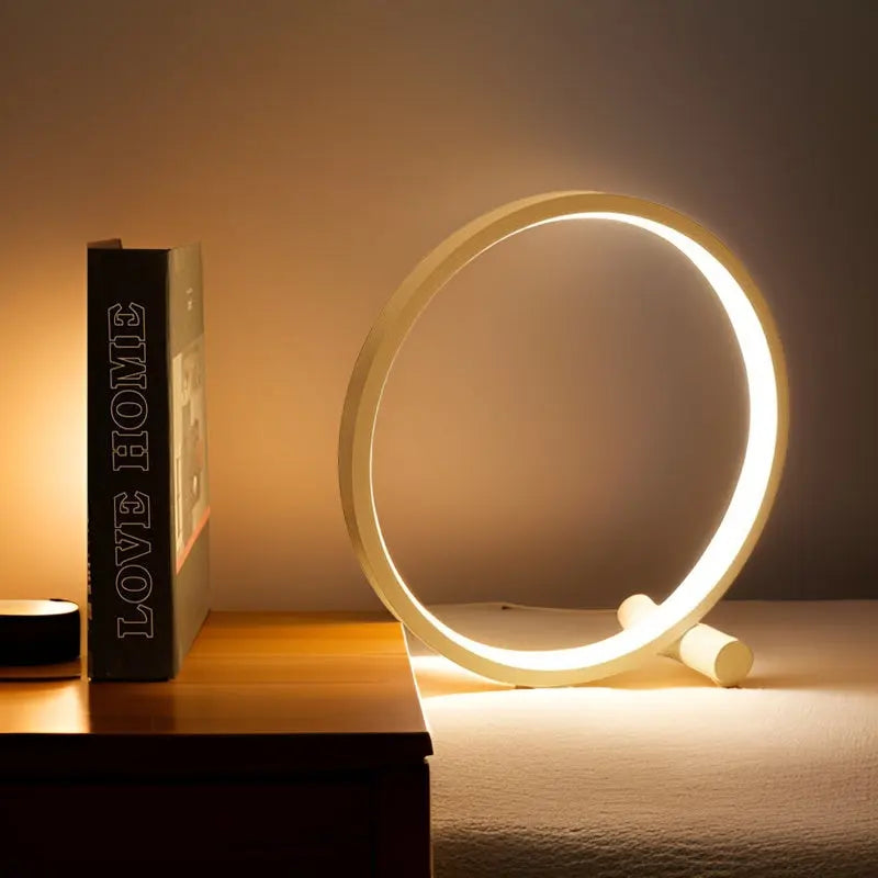 Halo Glo - Elegant Touch-Control LED Table Lamp