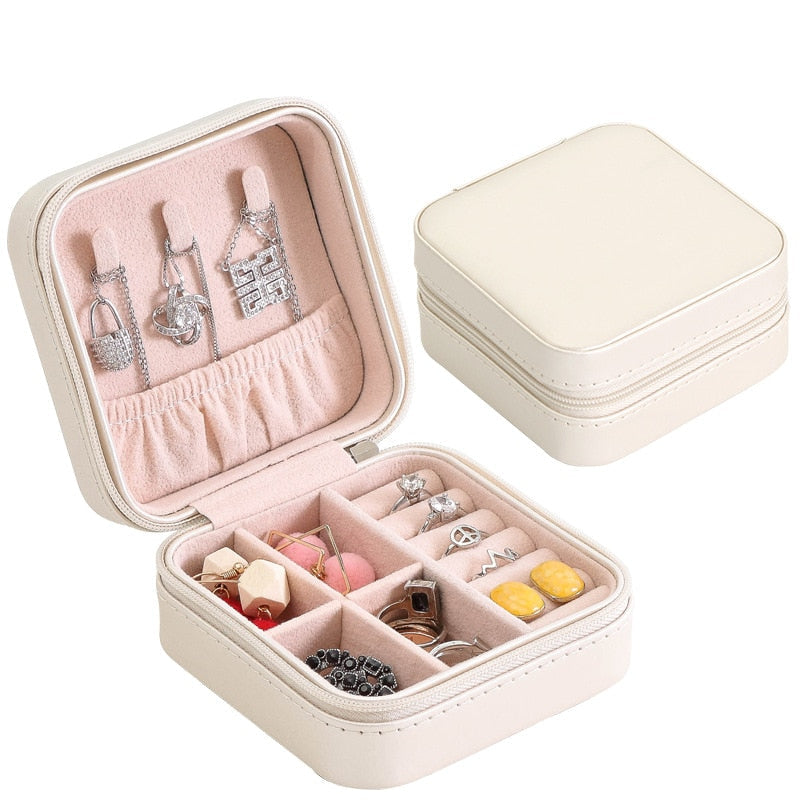 Vegan Jewelrybox - Travel Jewelry Case in Vegan Leather